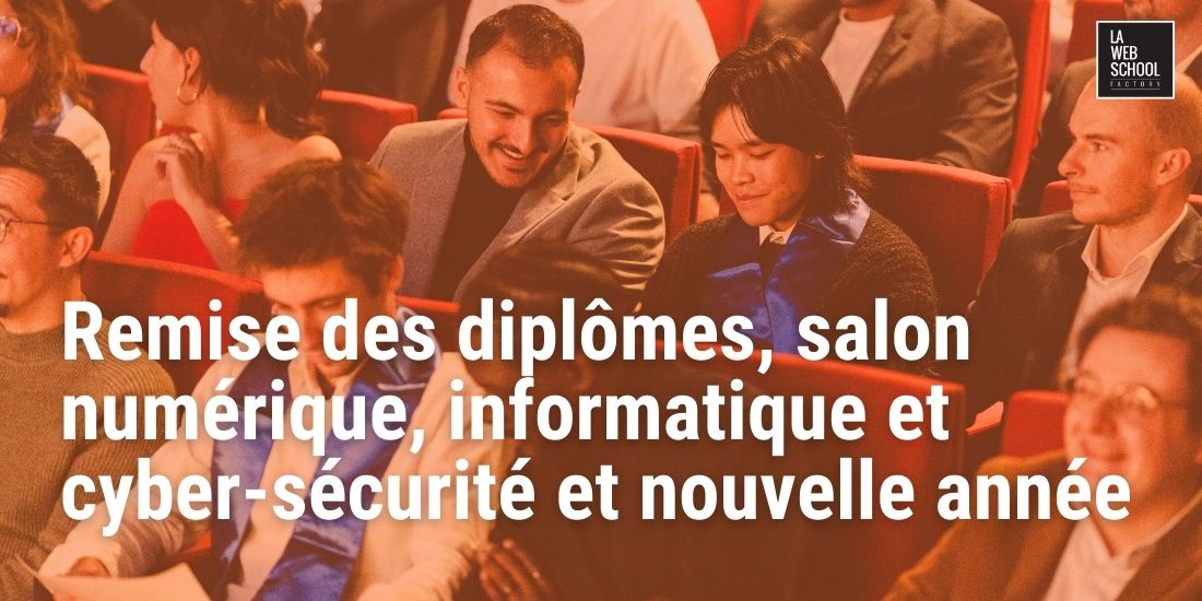 Couverture Newsletter décembre 2023, Web School Factory