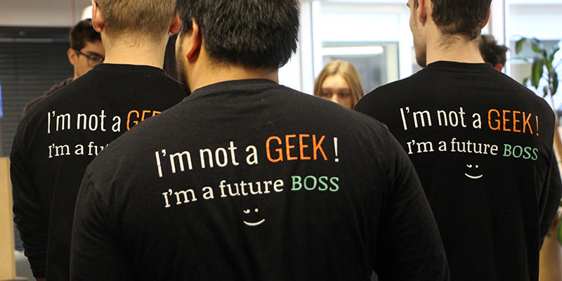 i am not a geek i am a future boss