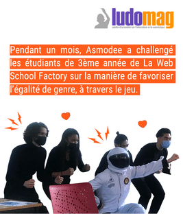 Article Ludomag, projet Asmodee, Web School Factory école du web