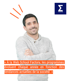 Thotis Journée d'admission Web School Factory école numérique