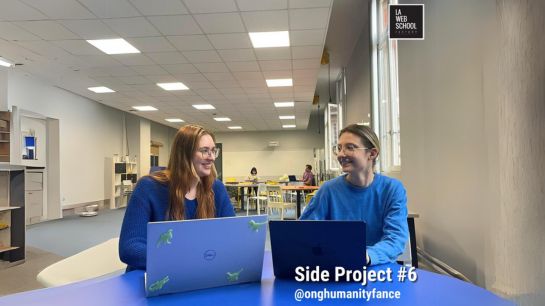 Side Project Léa et Valentine, Web School Factory