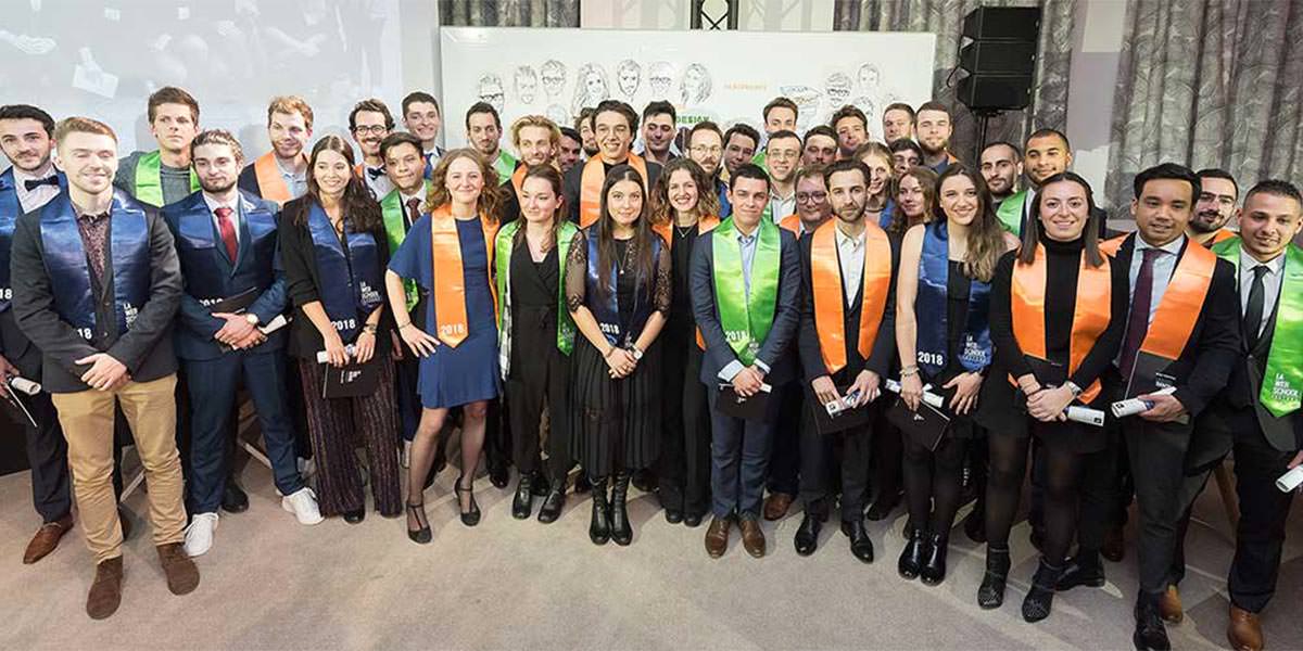 cérémonie diplômes Promotion 2018 Web School Factory